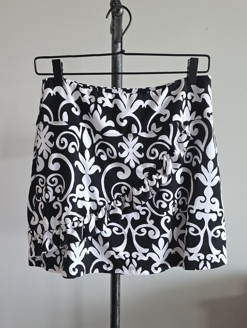 IBKUL Black And White Skirt